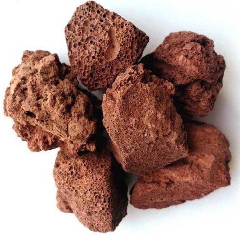 Despacito Red Lava Stone for Aquarium, Natural Volcanic Rock Landscape