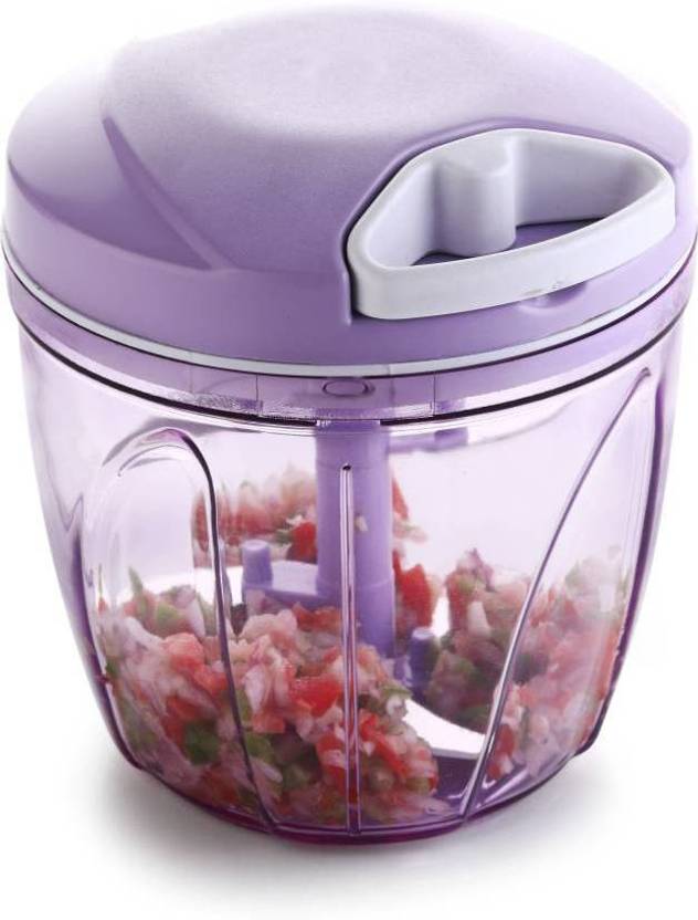 XMART INDIA VEGETABLE & FRUIT CHOPPER (900 ML, 5 BLADE, WITH BITTER