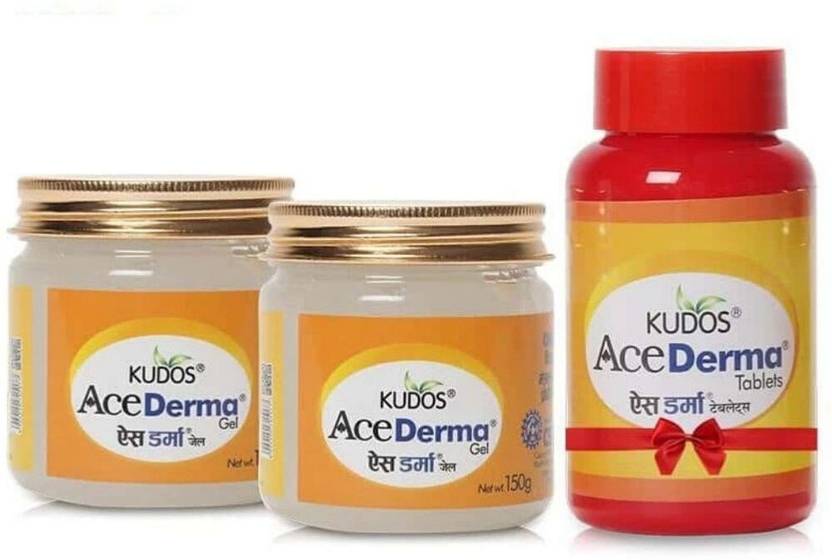 Kudos Ace Derma Kit Best Ayurvedic Medicine for Skin Fungal Infection