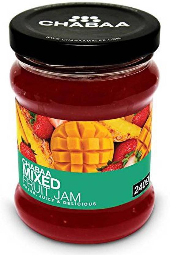 Chabaa Fruit Jam, Mixed Fruit, 240g 240 g Price in India Buy Chabaa