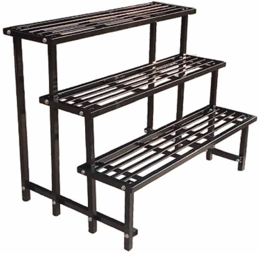 TRUPHE 3 STEP Indoor/Outdoor Flower Pot Stand, Plant Stand, Gamla Stand
