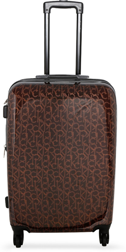 Calvin klein monogram luggage Clearance