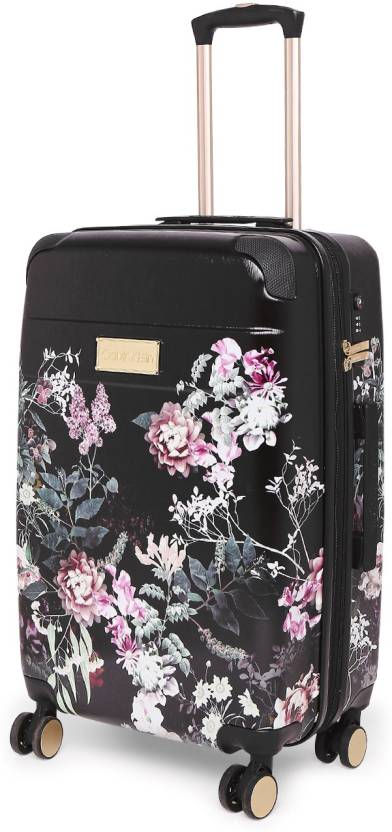 Calvin Klein Mille HS Cabin Suitcase - 20 inch BLACK FLORAL - Price in  India 