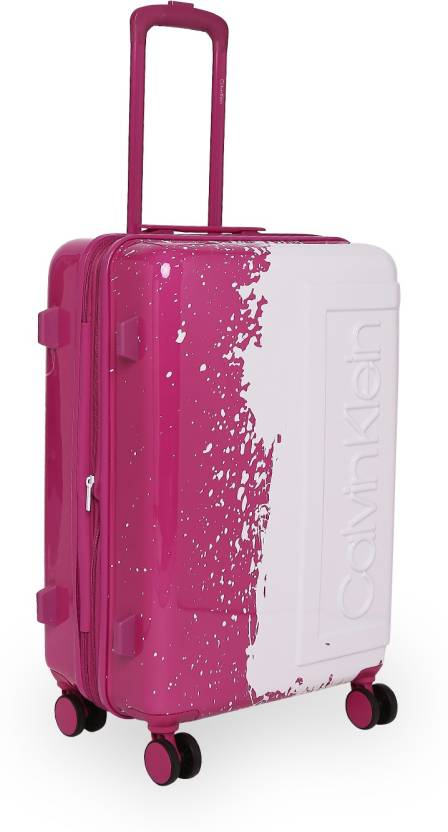 Calvin Klein The Factory Cabin Suitcase - 20 inch PINK - Price in India |  