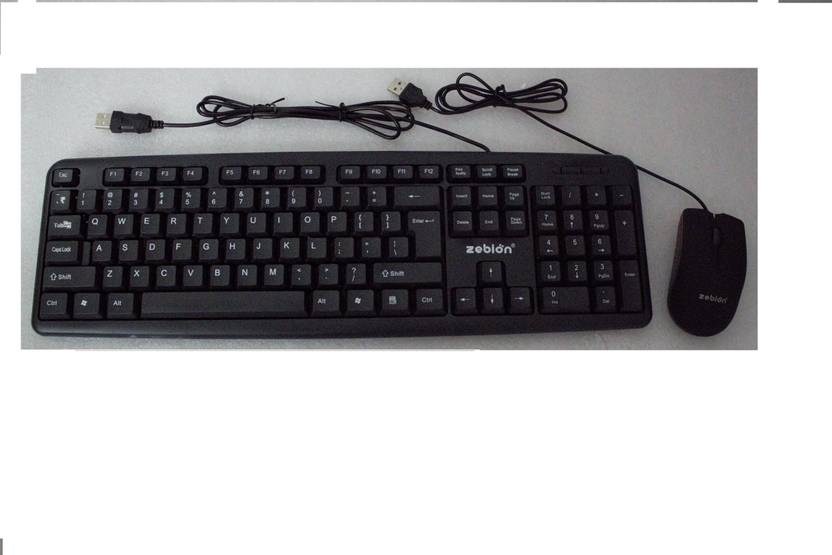zebion COMBO ULTIMA KEYBOARD & MOUSE Wired USB Desktop Keyboard