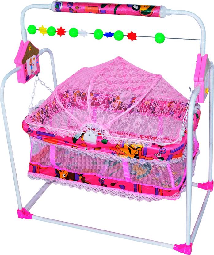 Baby Friends New With Net Cover In Royal Look Buy