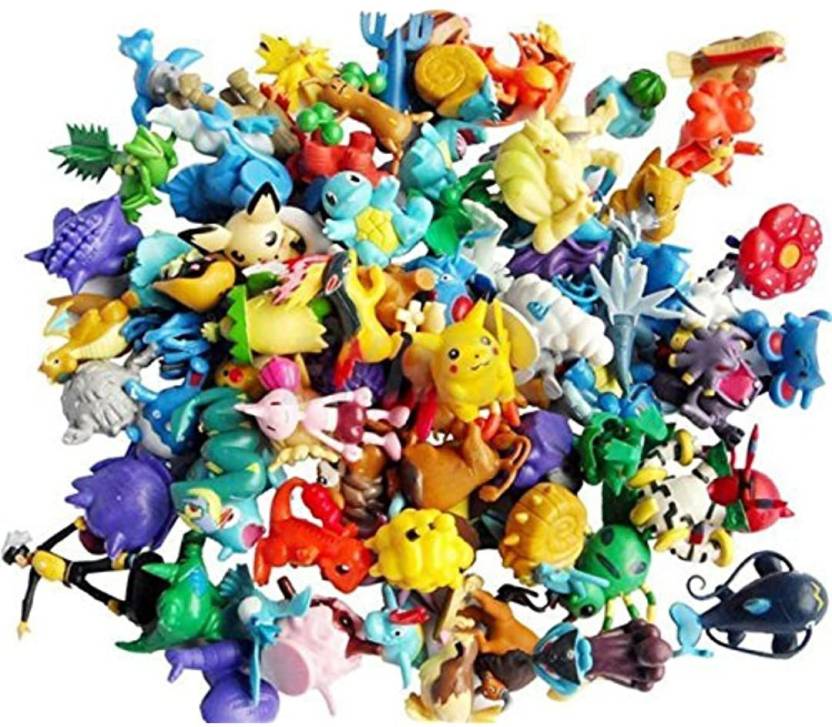 Olia Design Pokemon Pikachu Monster Mini Action Figures Toy - Pokemon ...