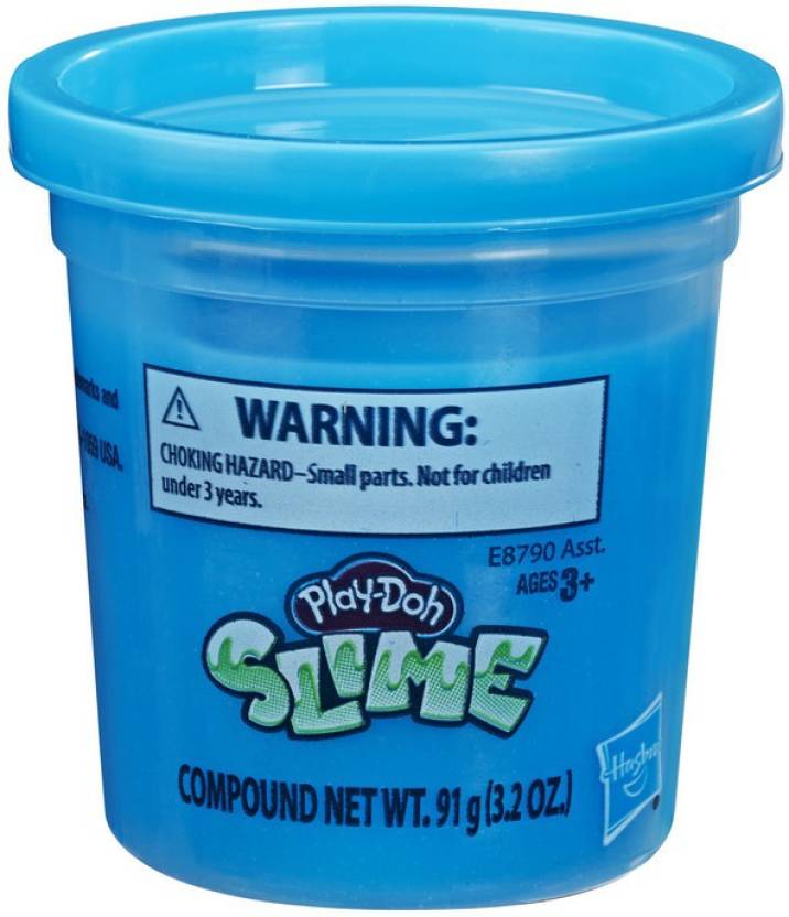 PLAY-DOH Brand Slime Single 3.2-Ounce Can of Blue Slime Compound for ...