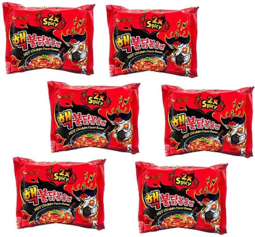 Samyang 2X Spicy Hot Chicken Flavor Ramen Fire Chicken (buldak) Double