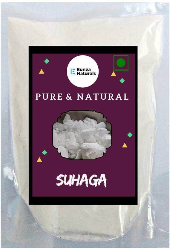 Eunza Naturals Suhaga Borax Powder Sodium Borate Powder (MULTI