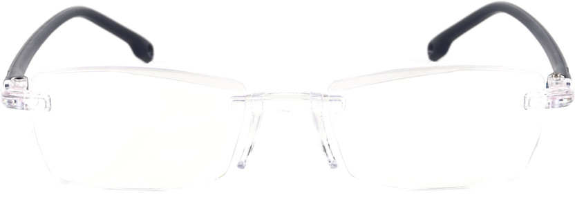 BLUE BLOCK Rimless (+3.00) Rectangle Reading Glasses(52 mm)