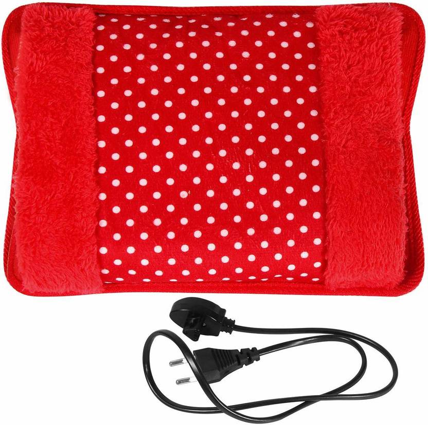 JimXen Electric Volvet Hot Water Bag Heating Gel Pad With Hand Pocket