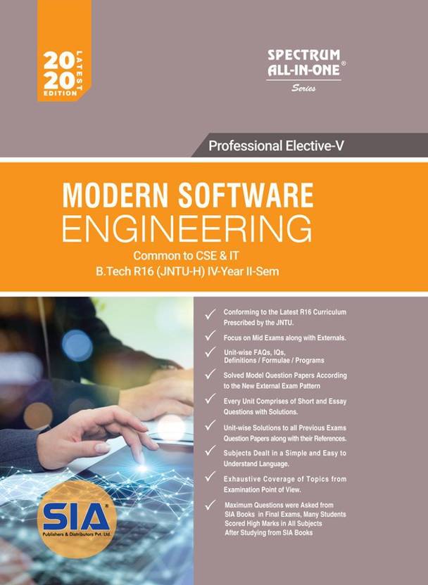 Modern Software Engineering (Professional ElectiveV) B.Tech IVYear II