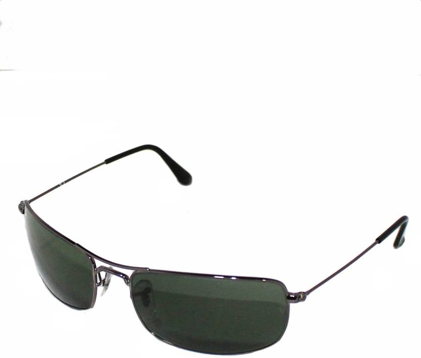Buy Ray-Ban Retro Square Sunglasses Green For & Women Online @ Best Prices in India | Flipkart.com