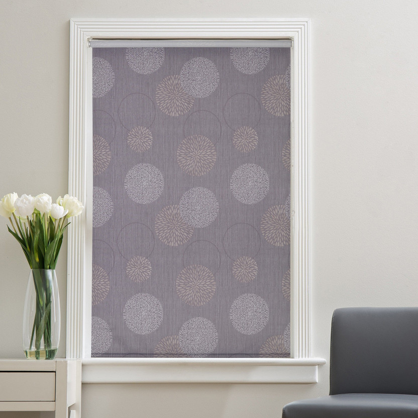 Deco Window Roller Blind Cord Drawn In Window(Polyester, 213 cm x 137.16 cm, (6.99 ft x 4.5 ft))