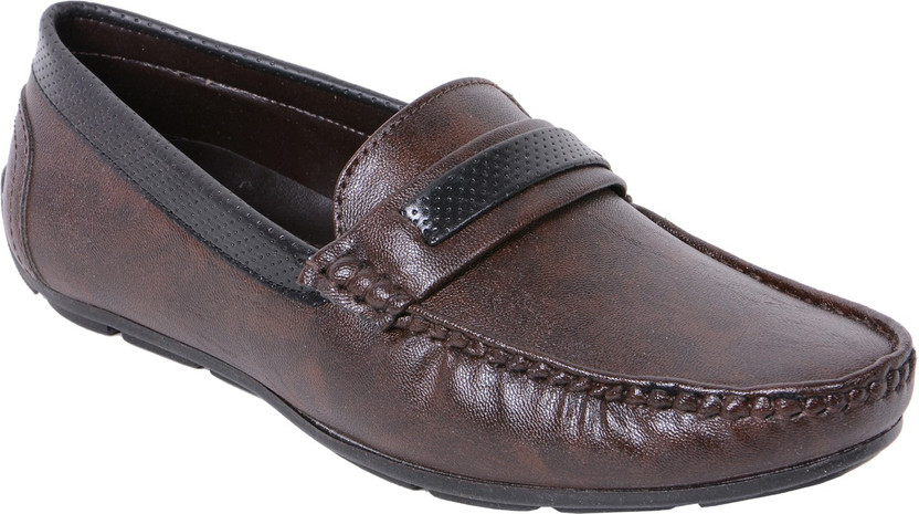 Aqualite HMS2002BROWN Loafers For Men 