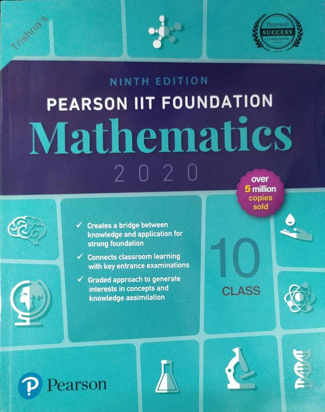 Pearson iit foundation mathematics for class 10 for 2020 2021