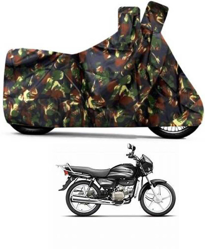 RONISH Waterproof Two Wheeler Cover for Hero(Splendor, Multicolor)