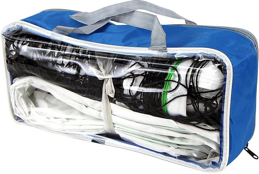 NIVIA Volleyball Net Nylon 4 Side Tape Black, Official Size Volleyball