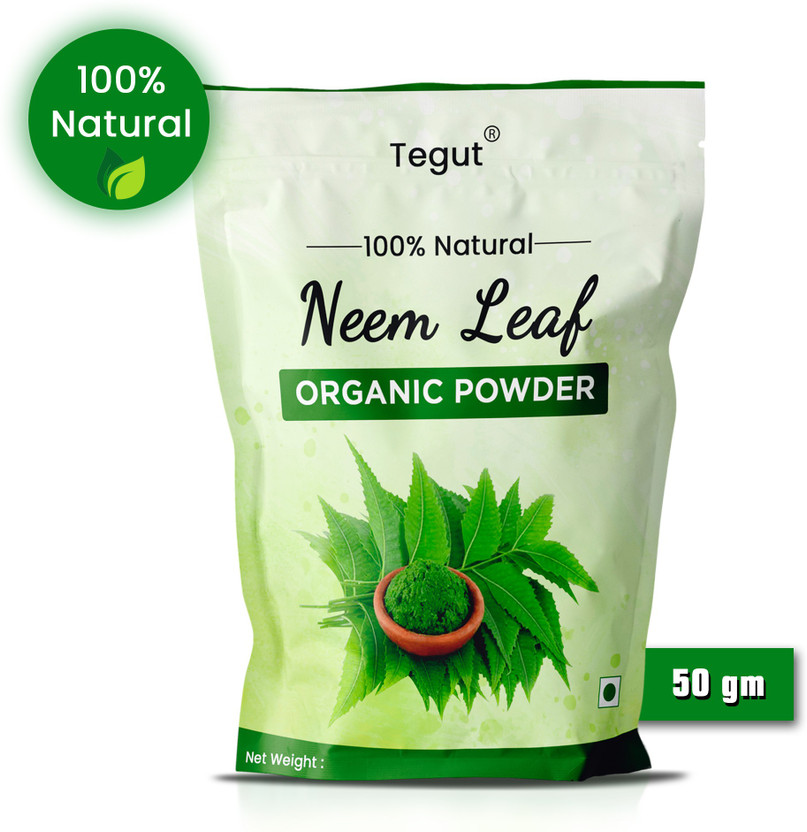 Tegut Tegut Herbal & Natural Neem Leaf Powder For Fairness 50g (Pack of 1)(50 g) - Flipkart Deal