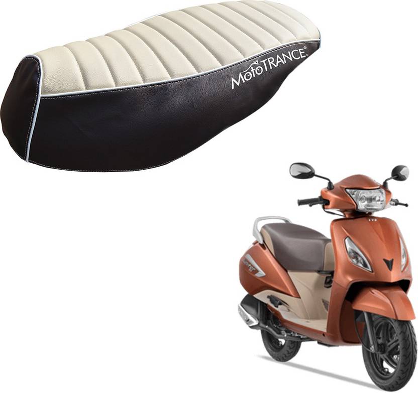 MOTOTRANCE MTSC36231 Single Bike Seat Cover For TVS Jupiter Price in