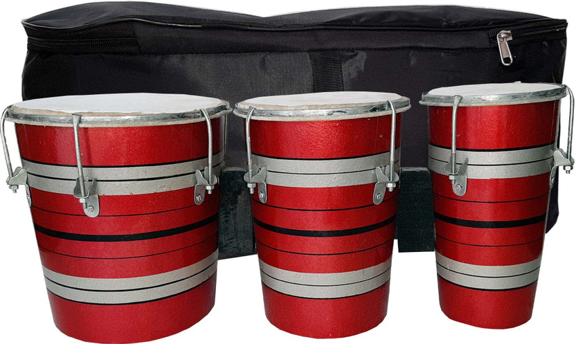 GT manufacturers 20130 Wooden Bongo(20 cm, 16 cm, 14 cm)