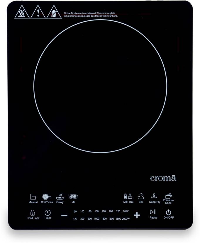 Croma CRAG0140 Induction Cooktop Buy Croma CRAG0140 Induction Cooktop