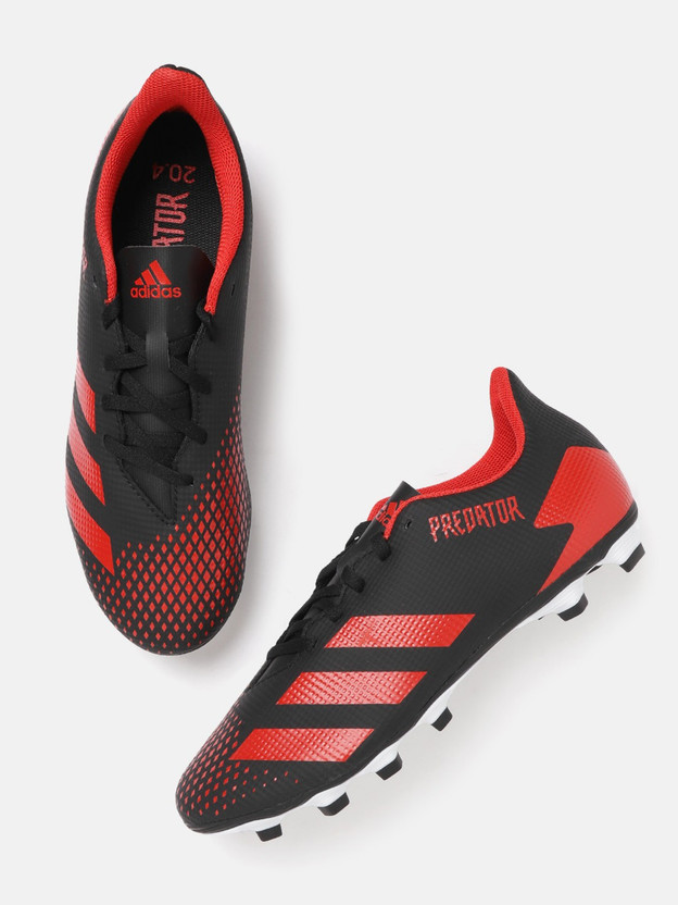 Black and red adidas predators clearance