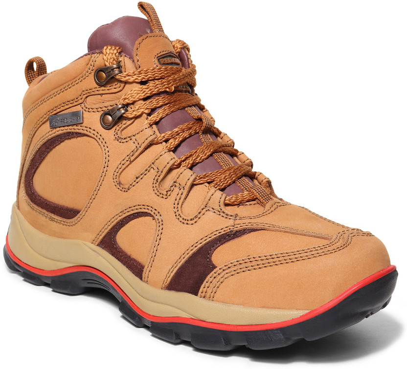 RED CHIEF Men Khaki Synthetic Leather 
