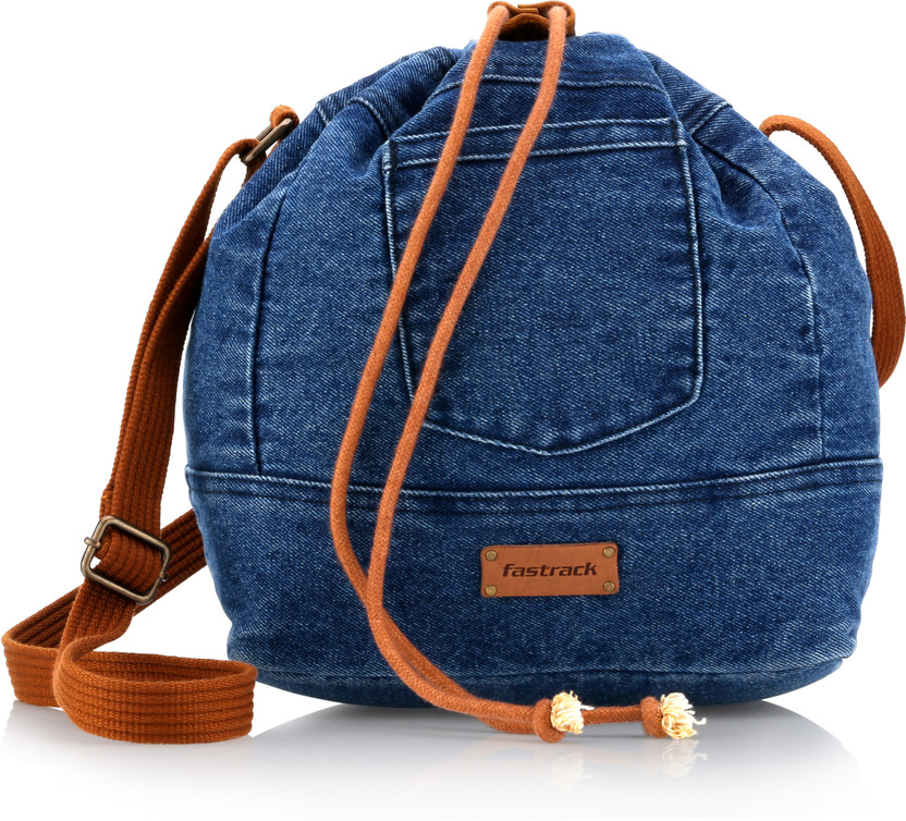 Fastrack denim bag clearance