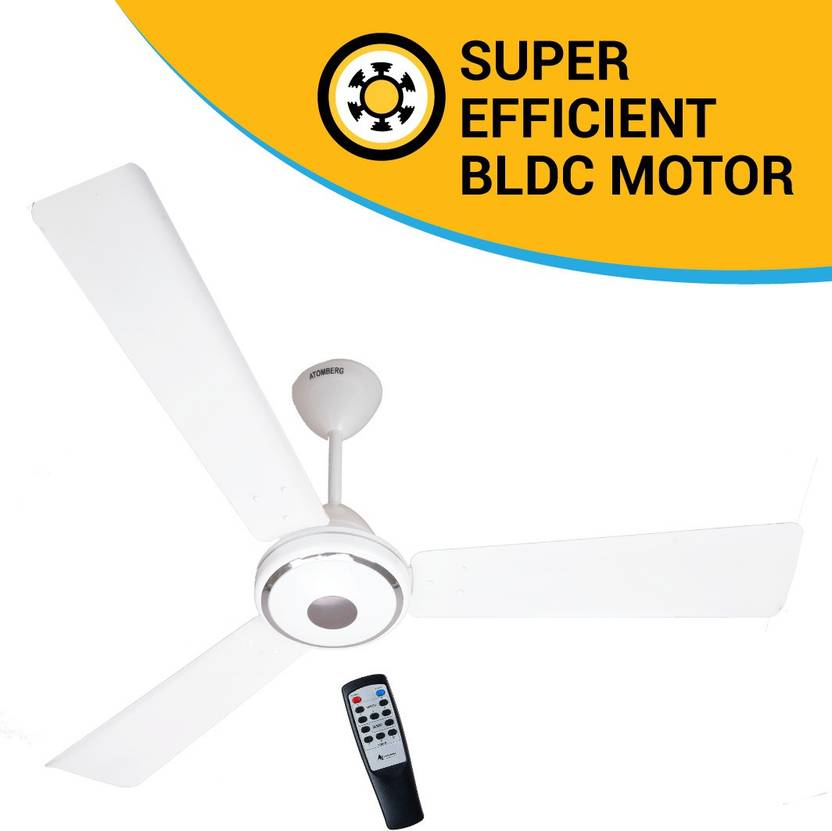 Atomberg Studio 1200 mm BLDC Motor with Remote 3 Blade Ceiling Fan