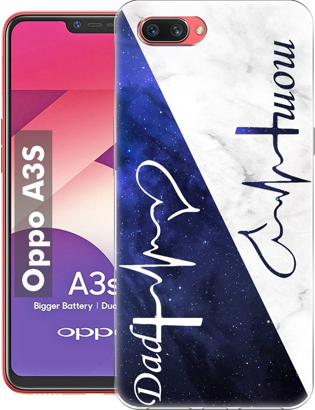 Oppo Flipkart SmartBuy Back Cover for Oppo A3s(Multicolor, Grip Case, Silicon, Pack of: 1) - Flipkart Deal