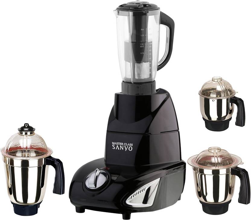 Masterclass Sanyo Mixer Juicer Grinder with 4 Jar (1 Juicer Jar with