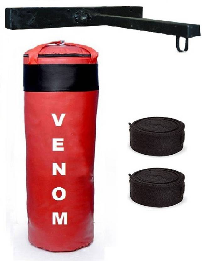 VENOM 42 Inch Long, SRF Material, Filled Punching Bag along with