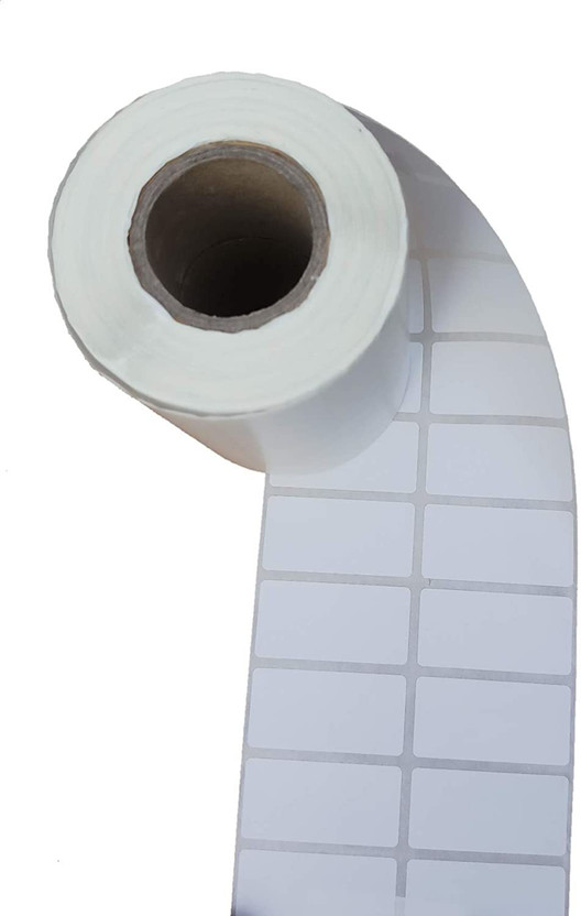 youlogic 38MMX25MM (1.5inch X0.98inch) Barcode Label Thermal Paper Label Stickers (White) 1ROLL 4000 LABELS set of 1 Roll thermal paper Paper Label(White)