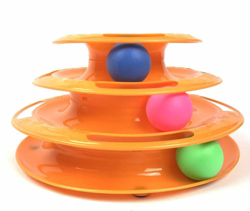 Woofy Plastic Tough Toy For Cat