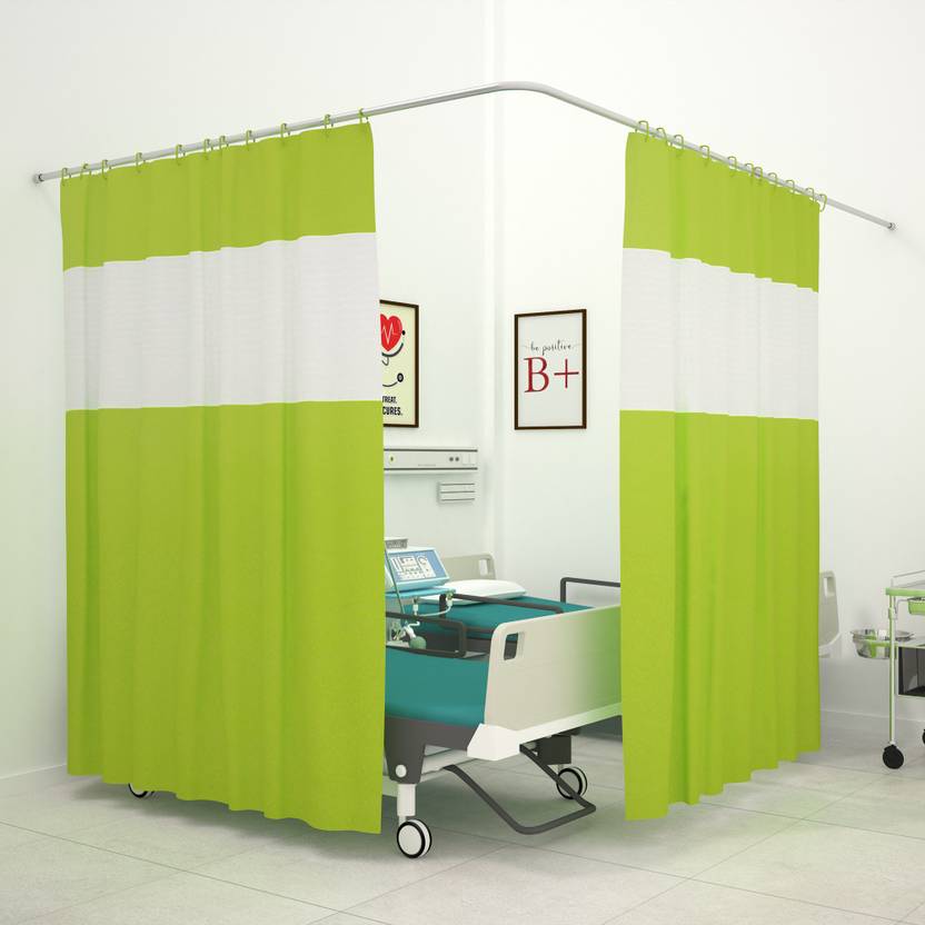 Storyhome 200 cm (6 ft) PVC Door Curtain Single Curtain