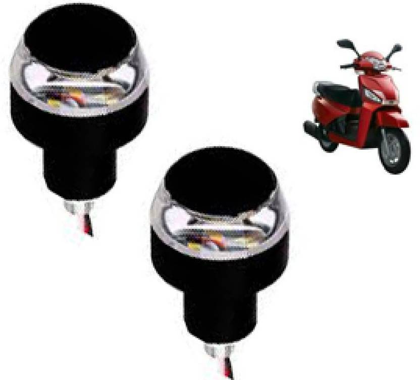 ISHLA High Quality Motorcycle Bar End Lights With Indicator Blinking
