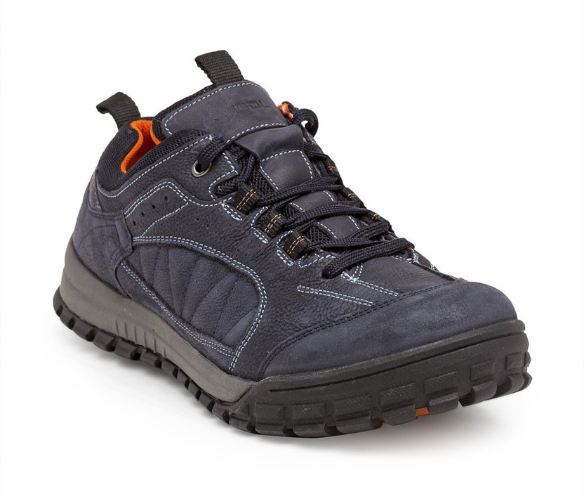 WOODLAND Men Navy Nubuck Leather 