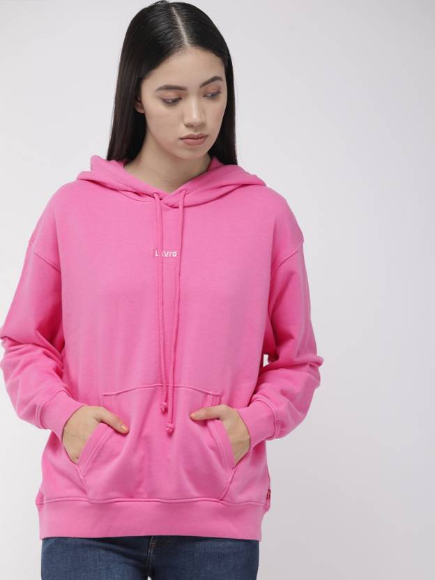 LEVI'S Full Sleeve Solid Women Sweatshirt - Buy LEVI'S Full Sleeve Solid  Women Sweatshirt Online at Best Prices in India 