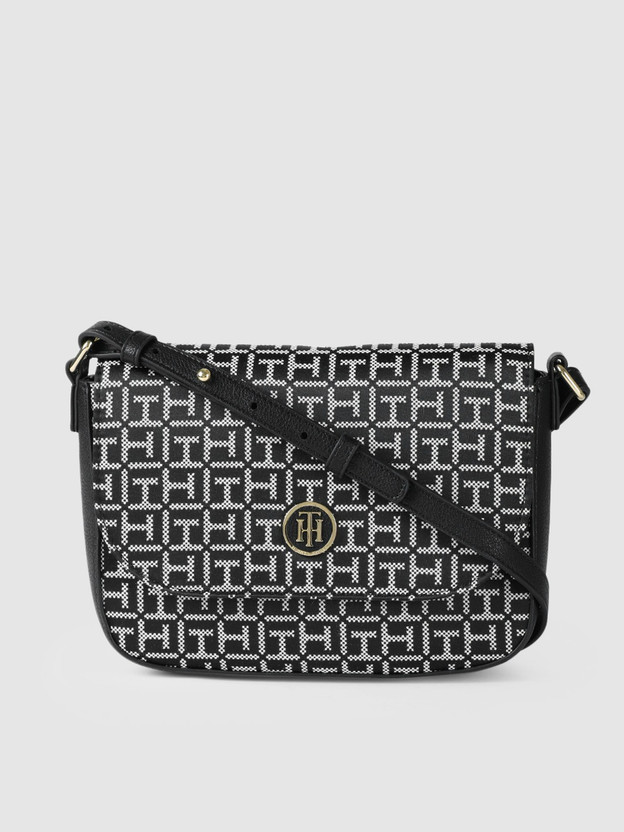 TOMMY HILFIGER Women Black Sling Bag 