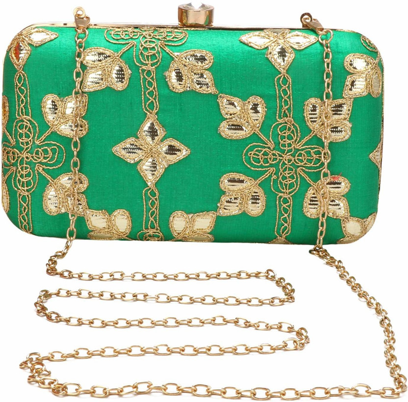 Green clutch purse Clearance