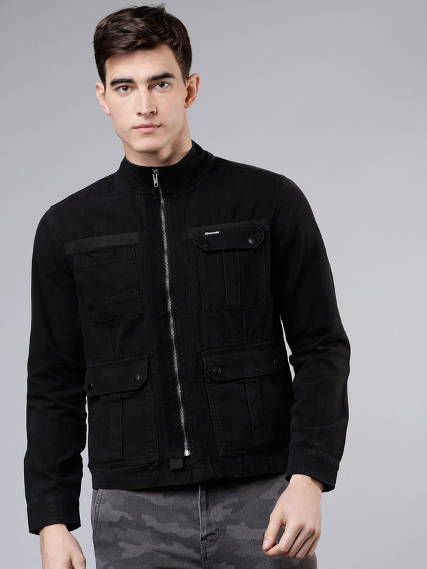 Ecko Unltd Full Sleeve Solid Men Jacket 