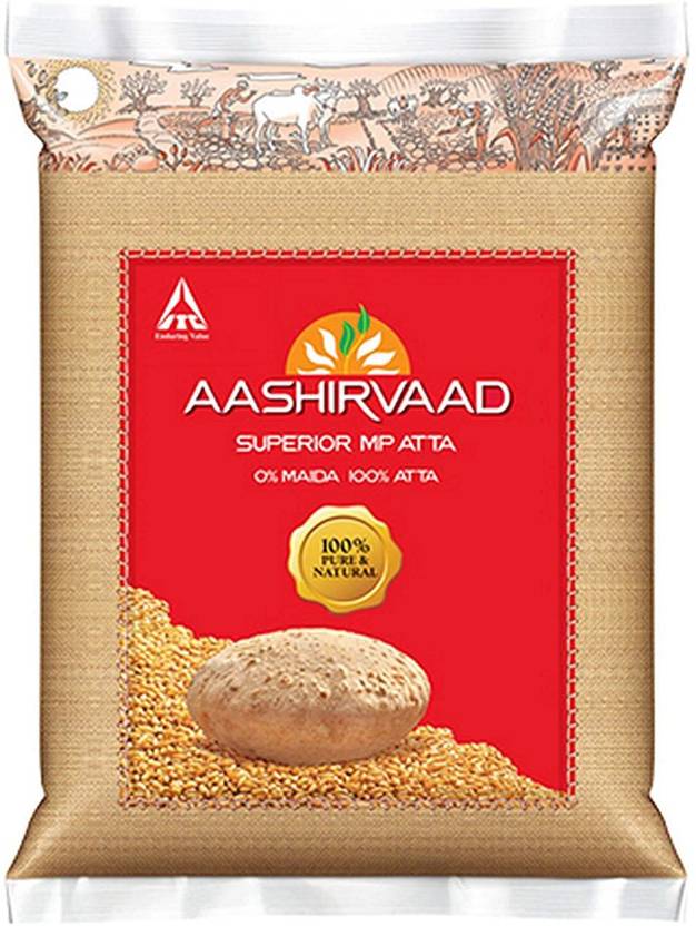 AASHIRVAAD Superior MP whole grain Atta 1 KG Price in India Buy