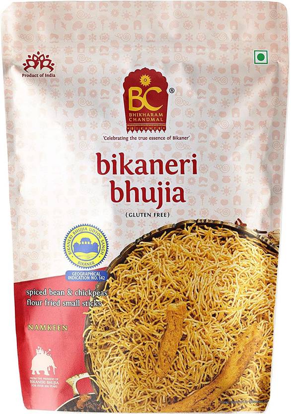 Shree Ram Bhujia 1 Kg Price BHIKHARAM CHANDMAL Bikaneri Bhujia 1kg (Pack of 1) Price in India - Buy
