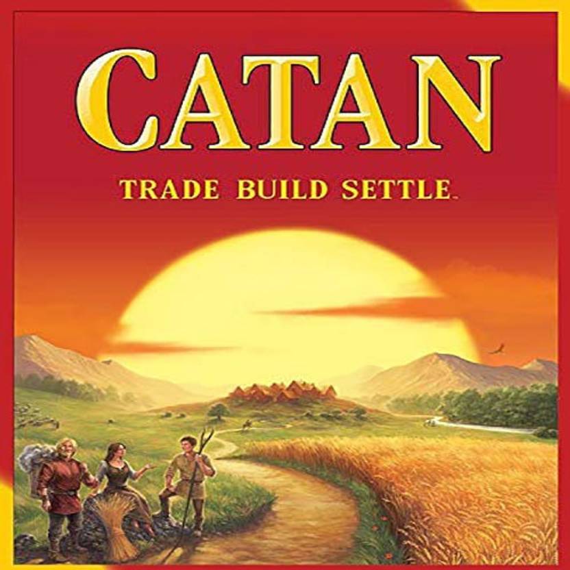 SPKART CATAN TRADE BUILD SETTLE Board Game Educational Board Games