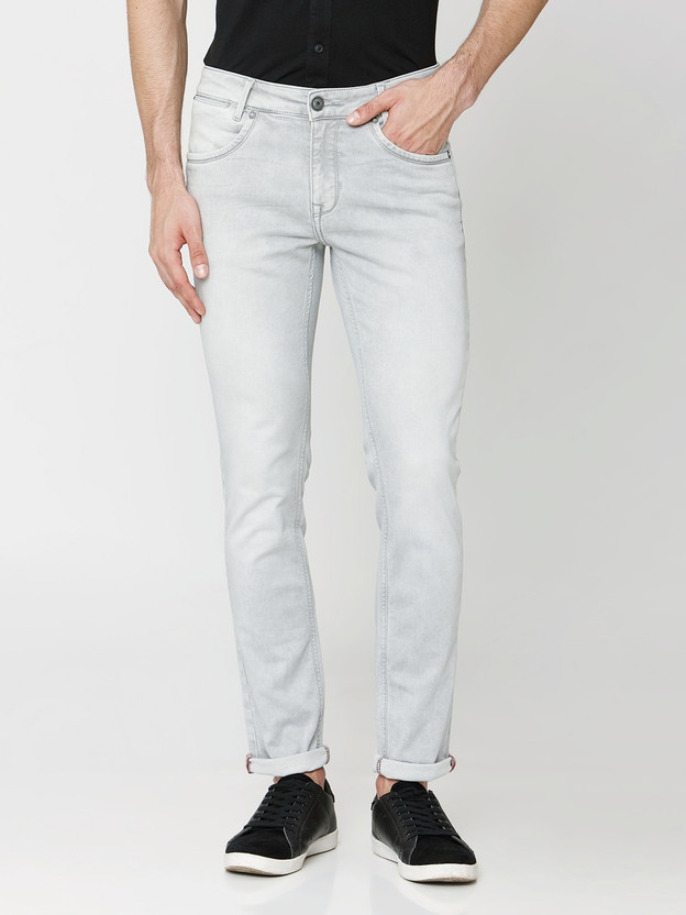 MUFTI Slim Men Grey Jeans - Buy MUFTI 