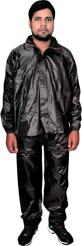 TOP IN TOWN Solid Men \u0026 Women Raincoat 