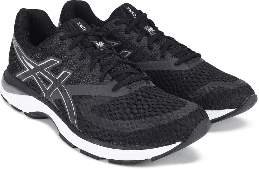 Asics gel pulse 10 black clearance