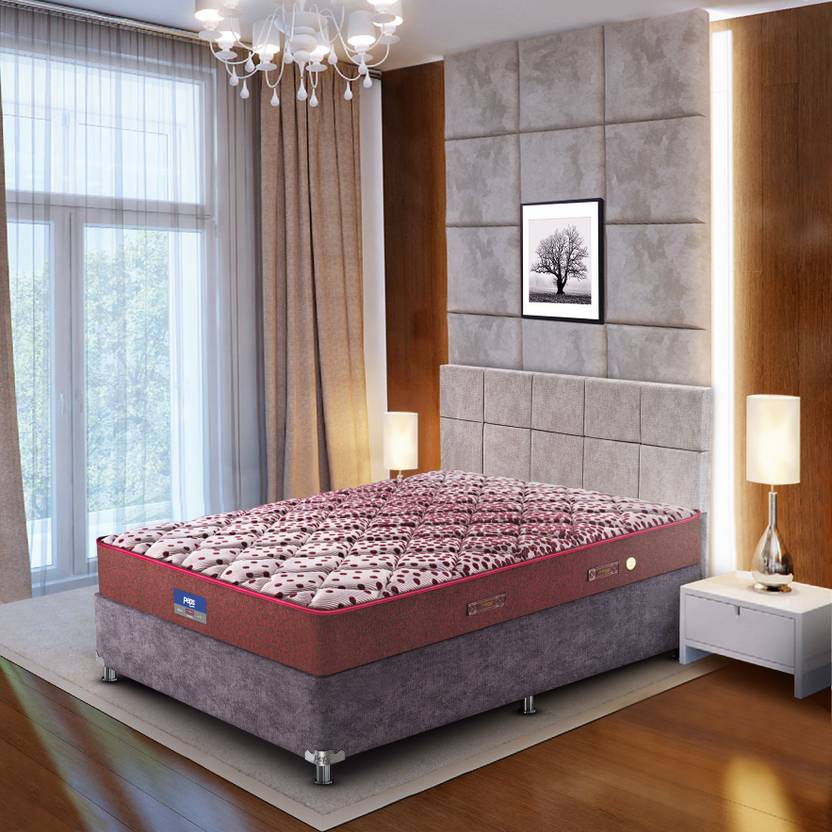 PEPS Restonic Sanibel Normal Top Maroon 6 inch King Bonnell Spring